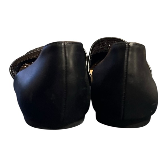 LC Lauren Conrad Black Woven D’Orsay Flats – Size 9.5 - Picture 7 of 8